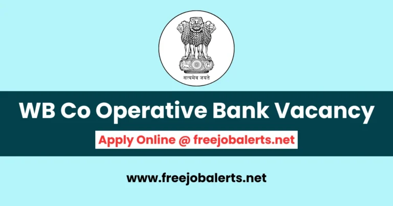 WB Co Operative Bank Clerk Recruitment 2024