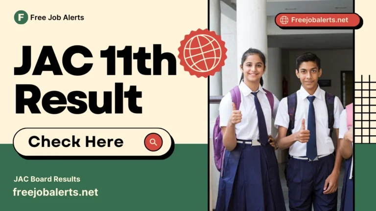 JAC 11th Class Result 2025-26 Check Here