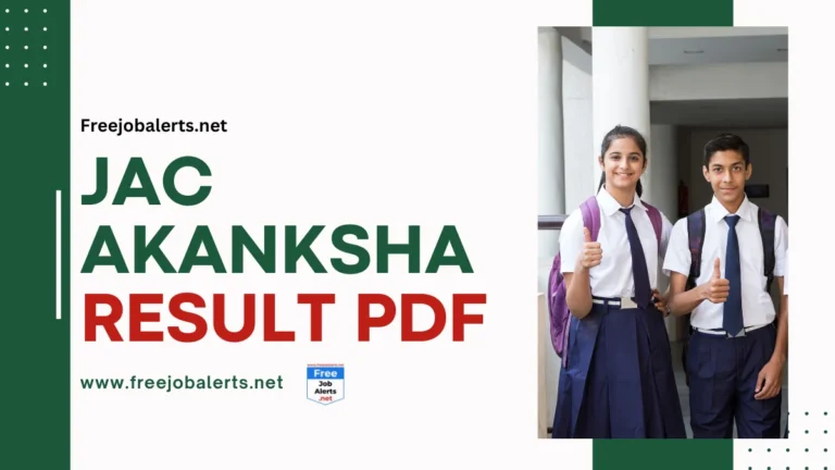 JAC Akanksha Result Merit List 2025