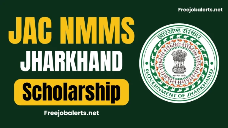 Jharkhand JAC NMMS Scholarship 2025